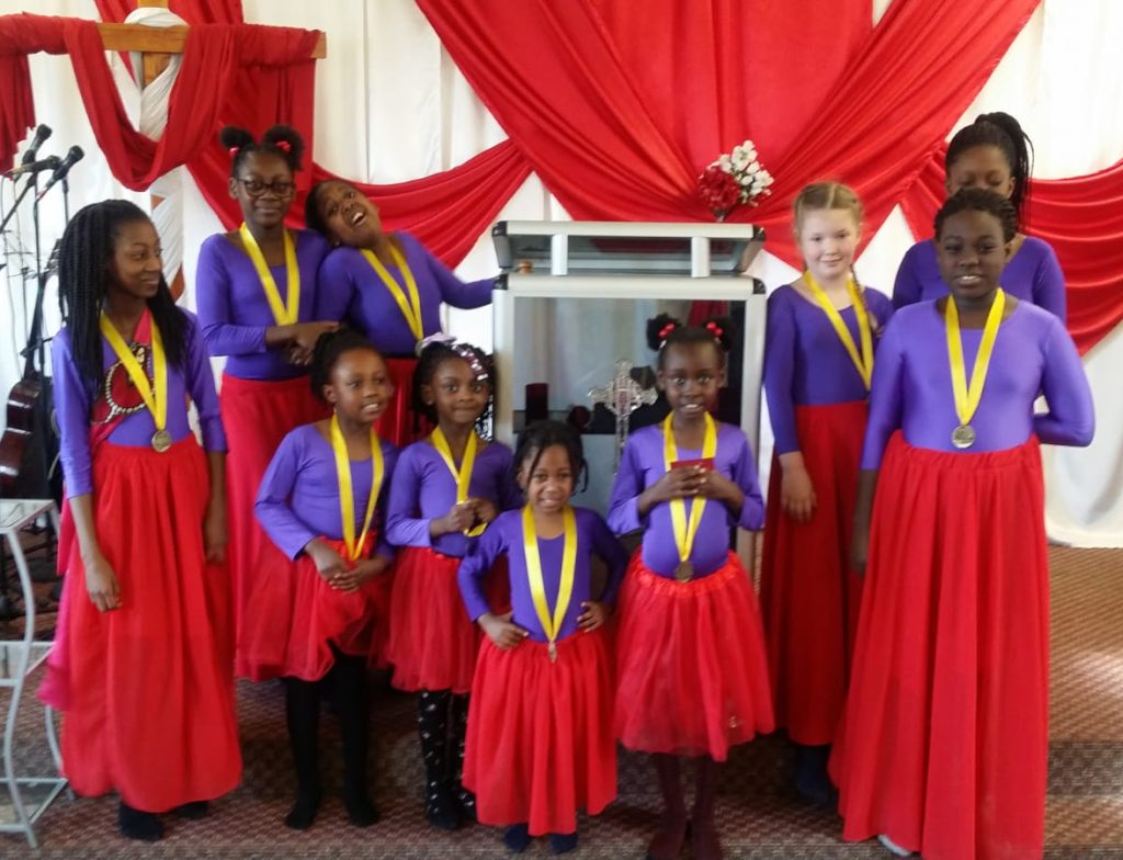 Sunday school children
